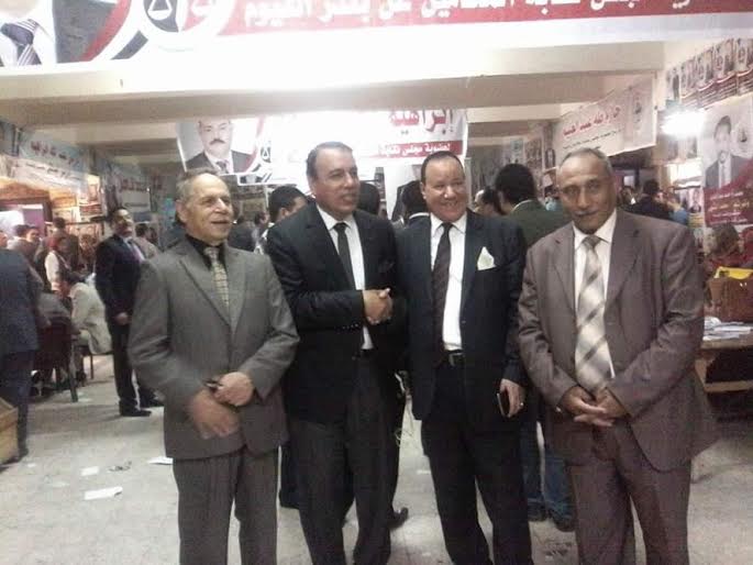 توافد الناخبين في الساعه الاخيرة لانتخابات المحامين بالفيوم