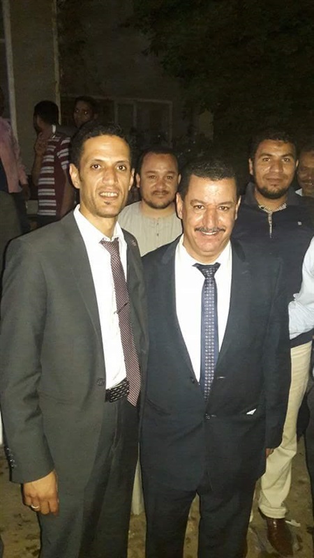 بالصور..  نقيب المحامين بالمنيا يحتفل بفوزه بالمقعد