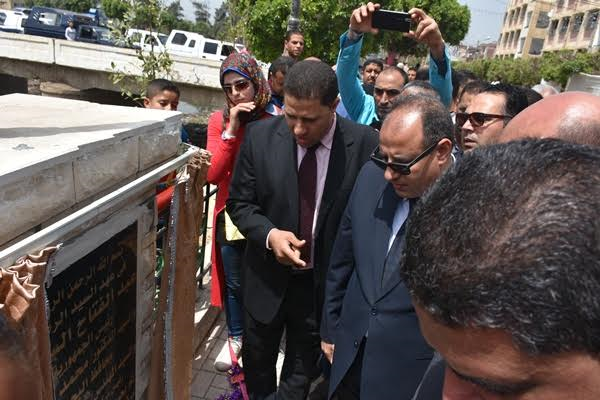 محافظ البحيرةيفتتح ادارة التموين والكورنيش الجديد بمدينة الرحمانية