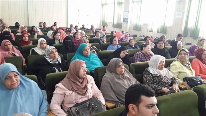 بالصور.. حملة إعلامية للتوعية ضد الإرهاب بالفيوم