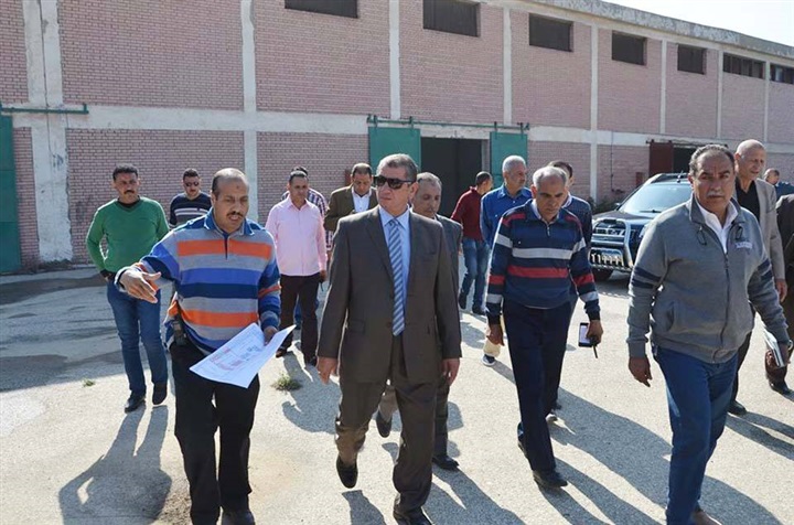 شاهد| «نصر» يأمر بإعادة تشغيل مصنع أعلاف كفر الشيخ