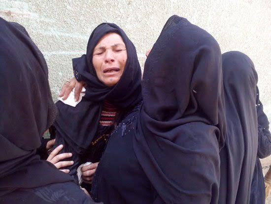 بالصور.. والدة ضحية أمين شرطة الرحاب: أشوفك في الجنة يا ولدى