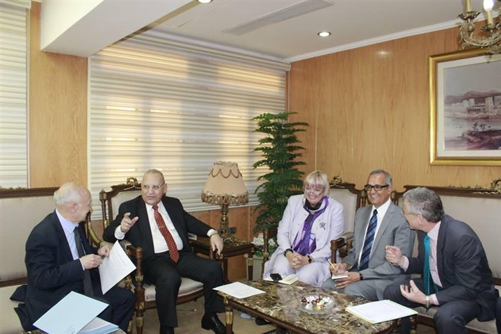 وزير العدل يلتقى بنائبة رئيس البرلمان الألمانى