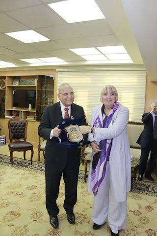 وزير العدل يلتقى بنائبة رئيس البرلمان الألمانى