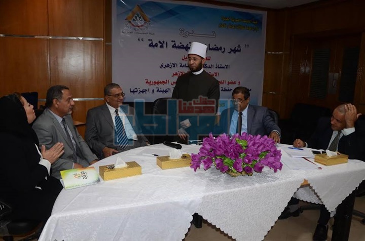 "المجتمعات العمرانية" تنظم ندوة دينية للعاملين بحضور "أسامة الأزهرى"