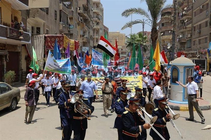 محافظ المنوفية يشهد بدء فعاليات الاحتفال بثورة 30 يونيو