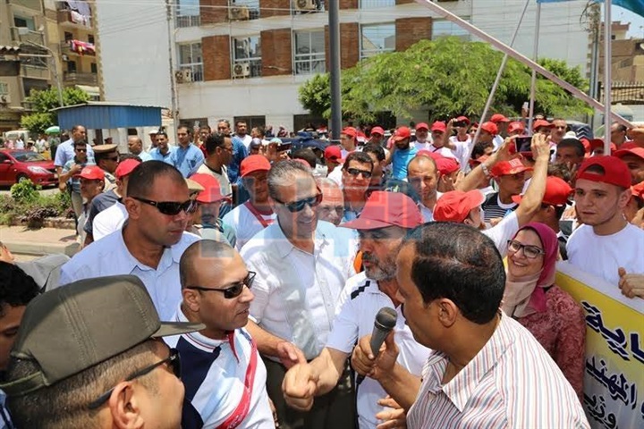 محافظ المنوفية يشهد بدء فعاليات الاحتفال بثورة 30 يونيو