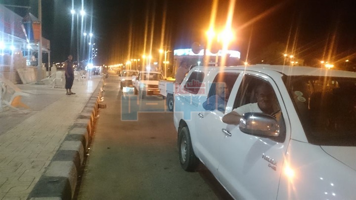 بالصور.. مسيرة بالسيارات تجوب شوارع مصيف بلطيم احتفالا بذكرى 30 يونيو