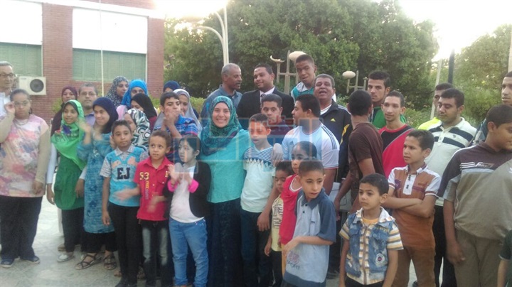 بالصور.. اتحاد الإعاقات ينظم إفطار جماعي بالوادي الجديد