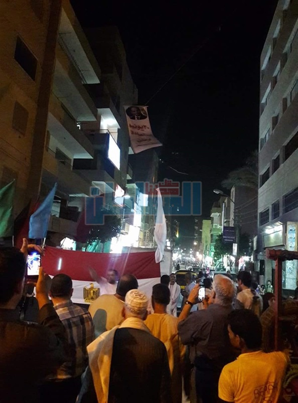 بالصور.. أهالي "ناصر " شمال بني سويف يحتفلون بذكرى "30 يونيه"