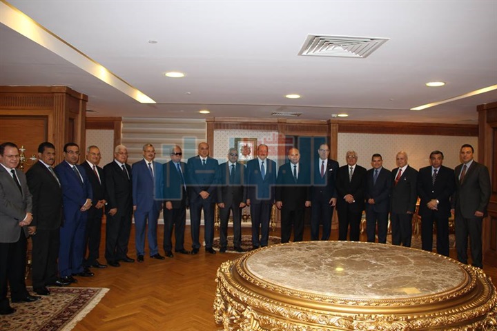 بالصور.. معاونوا النيابة العامة دفعة 2013 يؤدون اليمين أمام وزير العدل .