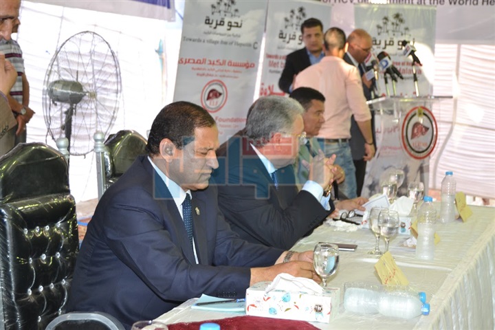بالصور.. الغربية تحتفل بخلو قرية « ميت بدر حلاوة» من فيروس سى