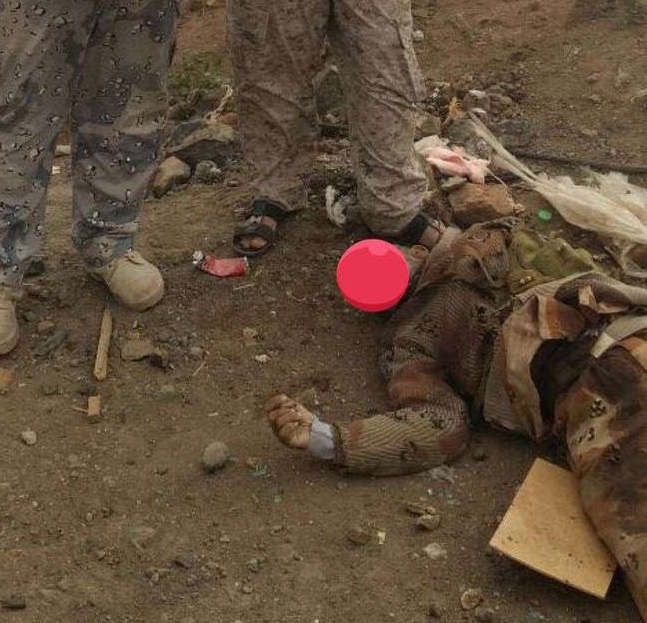 بالصور.. عشرات القتلى من عناصر الحوثيين على حدود السعودية