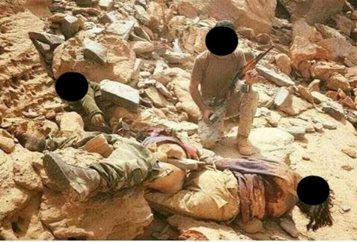 بالصور.. عشرات القتلى من عناصر الحوثيين على حدود السعودية