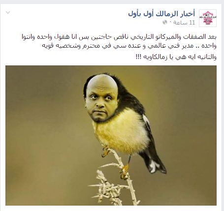 مفاجأة.. «العصفورة» سبب خسائر الزمالك هذا الموسم