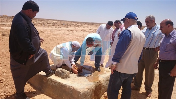 ننشر ضوابط إنشاء آبار لمتضررى الألغام فى مطروح 