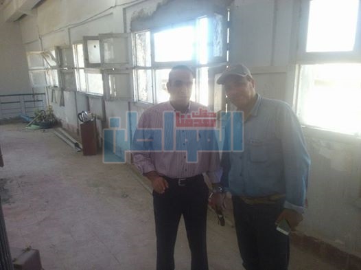 رئيس مركز ومدينة برج العرب يتابع إصلاح خطوط مياه الشرب