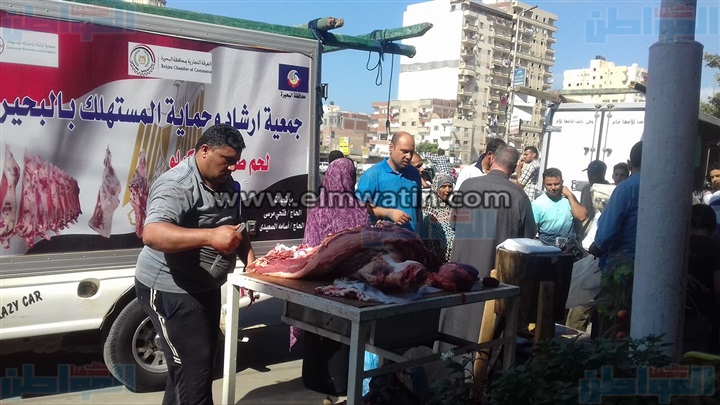 محافظ البحيرة: فتح منافذ جديدة لبيع اللحوم بأسعار مخفضة 