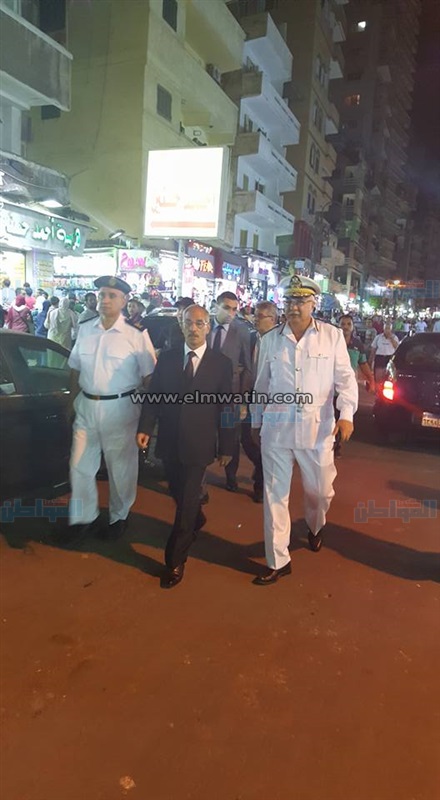 بالصور.. مدير أمن الإسكندرية يتفقد الحالة الأمنية بشوارع المدينة