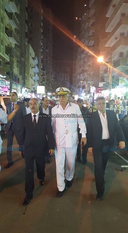  بالصور.. مدير أمن الإسكندرية يتفقد الحالة الأمنية بشوارع المدينة
