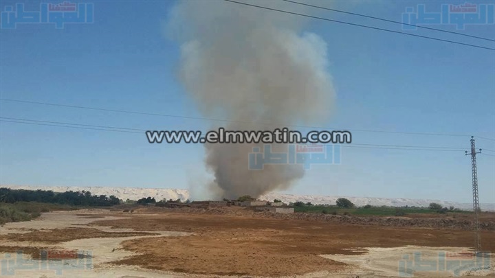 بالصور.. إخماد حريق بحظيرة مواشي بقرية المعصرة في الداخلة 