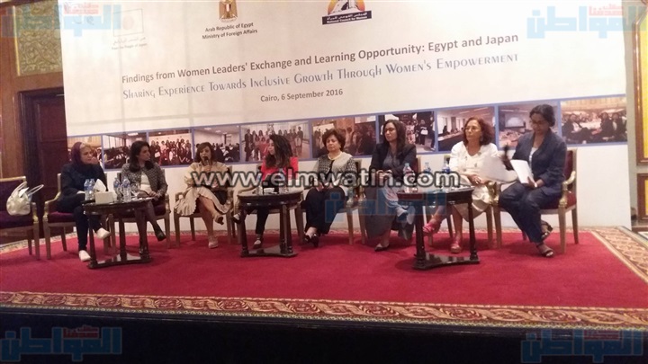 بالصور.. هناء رفعت: وضع المرأة فى مصر الأن أفضل من العهود السابقة 