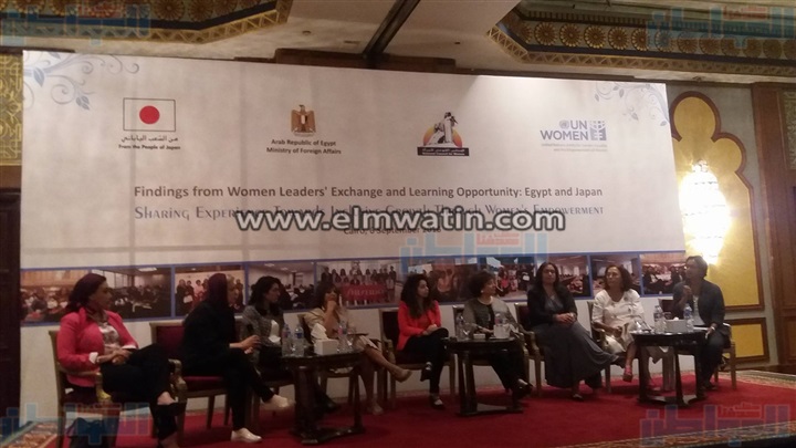 بالصور.. هناء رفعت: وضع المرأة فى مصر الأن أفضل من العهود السابقة 