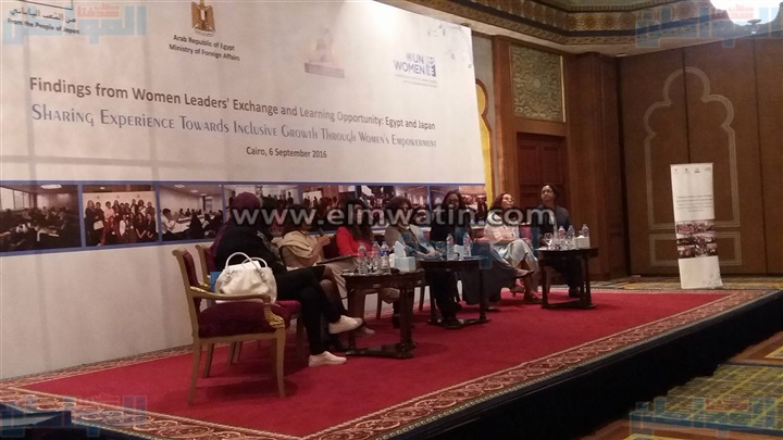 بالصور.. هناء رفعت: وضع المرأة فى مصر الأن أفضل من العهود السابقة 