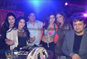 بالصور..إيناس النجار شبه عارية بفندق "سميراميس" 
