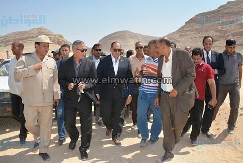 محافظ سوهاج ومدير الأمن يشهدان محاكاة لمواجهة أزمة السيول 