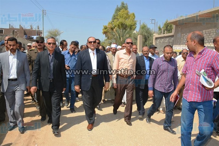 محافظ سوهاج ومدير الأمن يشهدان محاكاة لمواجهة أزمة السيول 