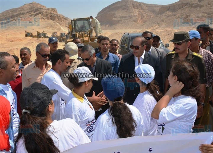 محافظ سوهاج ومدير الأمن يشهدان محاكاة لمواجهة أزمة السيول 