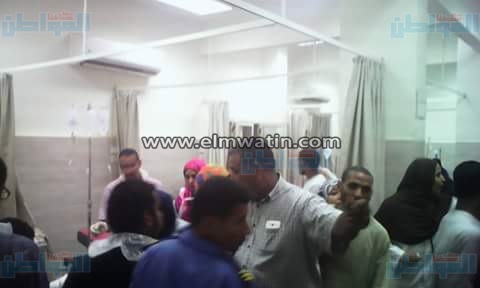 بالصور.. مدير مستشفيات الأقصر يزور مصابي حادث اسطوانات البوتاجاز
