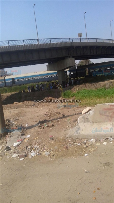 بالصور.. مصدر أمنى يكشف تفاصيل حادث قطار العياط