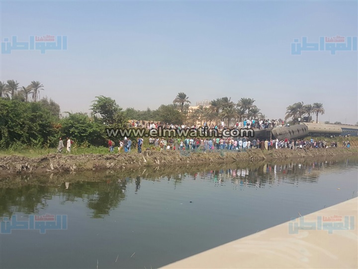 بالصور.. مصدر أمنى يكشف تفاصيل حادث قطار العياط