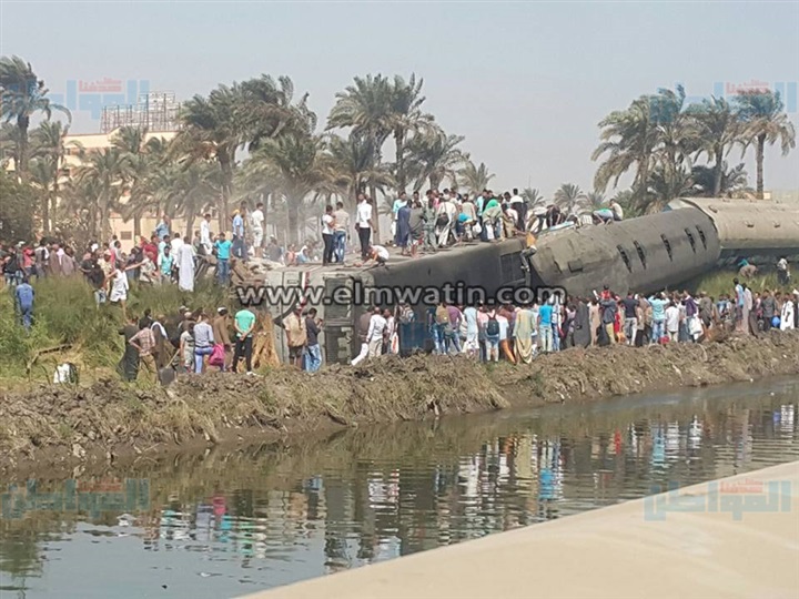 50 صورة ترصد حادث قطار العياط