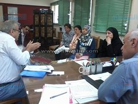 وكيل صحة الفيوم يتابع منافذ صرف الألبان المدعمة 