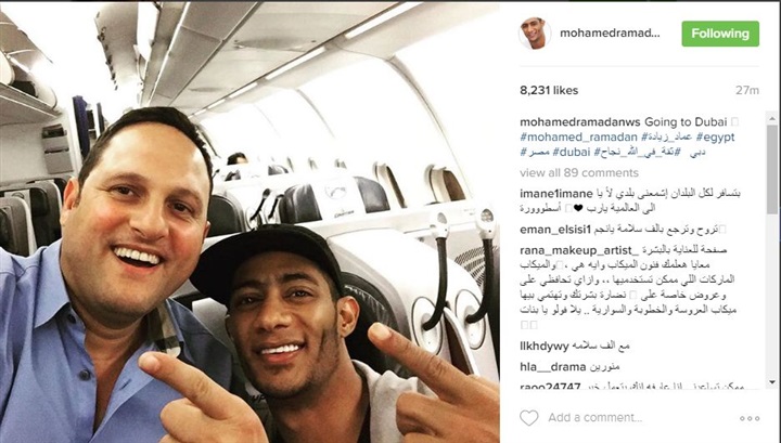 محمد رمضان يتجه إلى «دبي»