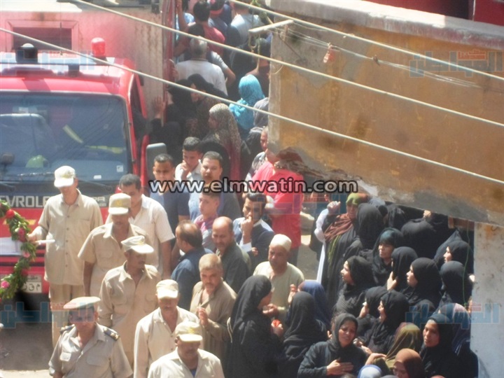 بالصور.. وصول جثمان شهيد العريش الى مسقط راسة بشطانوف 