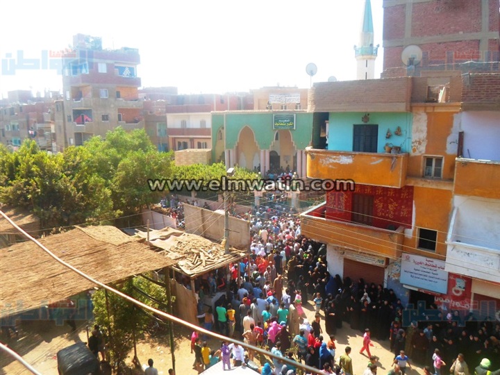 بالصور.. وصول جثمان شهيد العريش الى مسقط راسة بشطانوف 