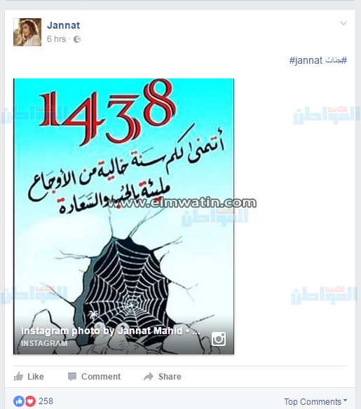 بالصور.. فنانون يشاركون جمهورهم الاحتفال بالعام الهجري الجديد