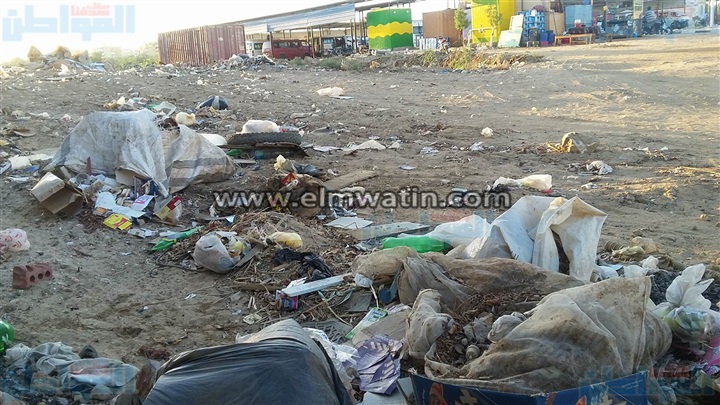 بالفيديو.. أهالي «الخارجة» يستغيثون من تراكم القمامة بمصرف زراعي بالوادى الجديد 