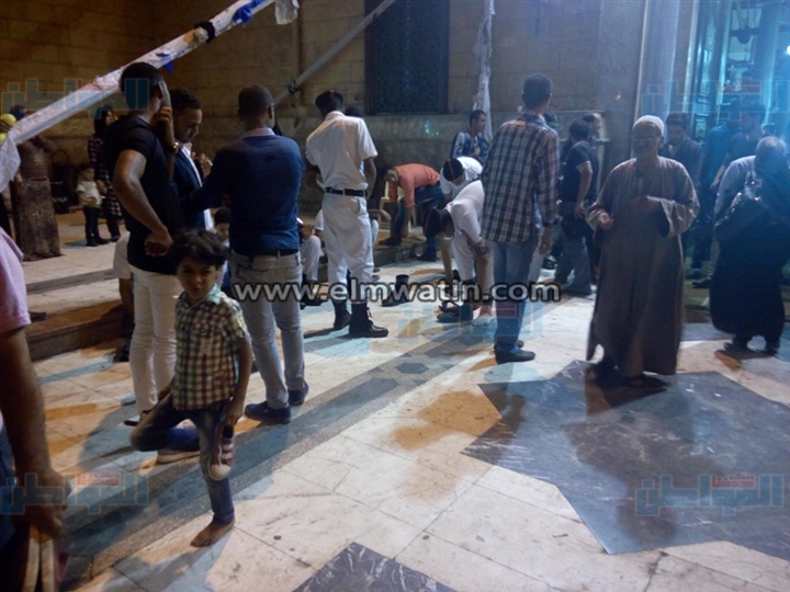 بالصور.. رجال الشرطة يحتفلون بالعام الهجري الجديد بـ«الحسين»