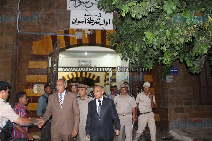 بالصور.. مساعد الوزير لـ«جنوب الصعيد» يتفقد مواقع الشرطة بأسوان