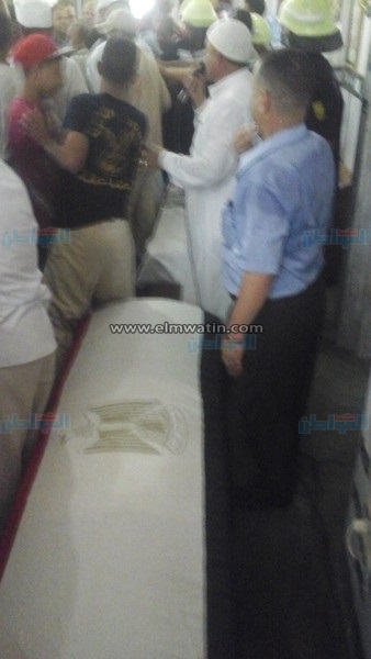 بالصور.. أهالي البحيرة يشيعون جثامين شهداء الشرطة بالعريش
