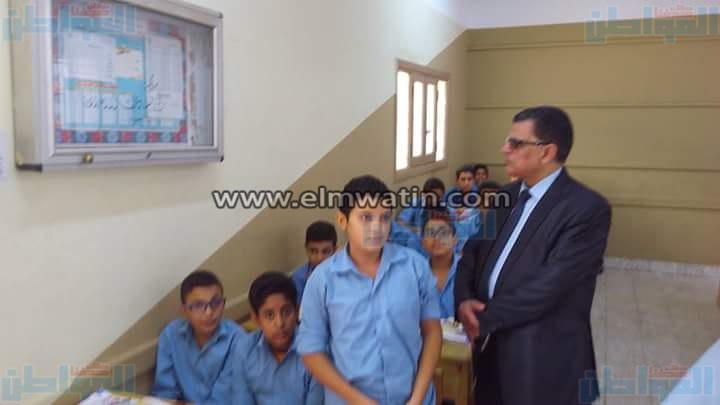 بالصور.. وكيل التعليم ببني سويف يتفقد عدد من المدارس