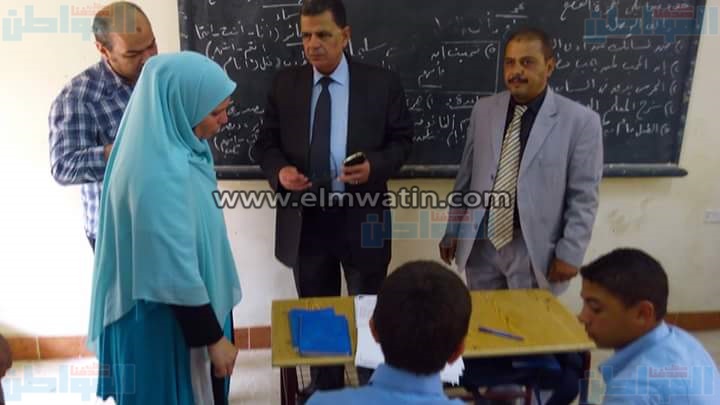 بالصور.. وكيل التعليم ببني سويف يتفقد عدد من المدارس
