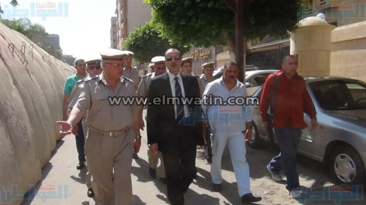 بالصور.. مدير أمن المنوفية يتفقد المحاكم والمنشآت الشرطية