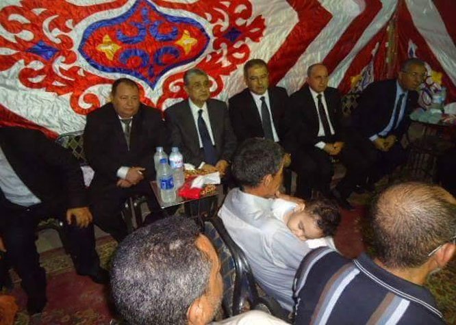 وزير الكهرباء لذوي ضحايا العريش: ملتزمون بدعمكم ماديا ومعنويا