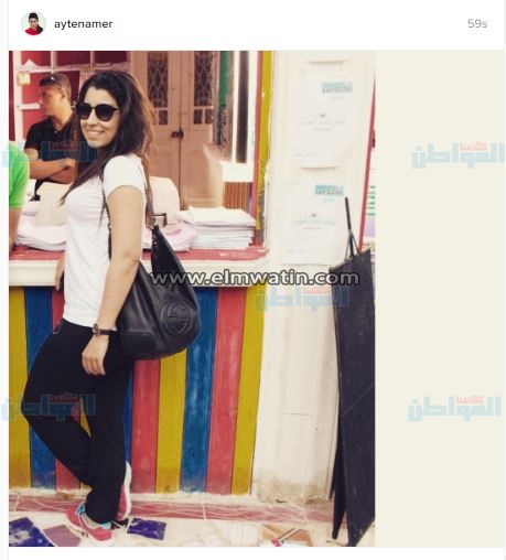 أيتن عامر تشارك جمهورها بصورة جديدة على "انستجرام" 